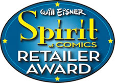 Will Eisner Spirit of Comics Retailer Award