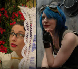 Cherie Priest & Gail Carriger Guests at World Steam Expo 2012