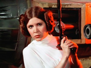 Carrie Fischer as Princess Leia